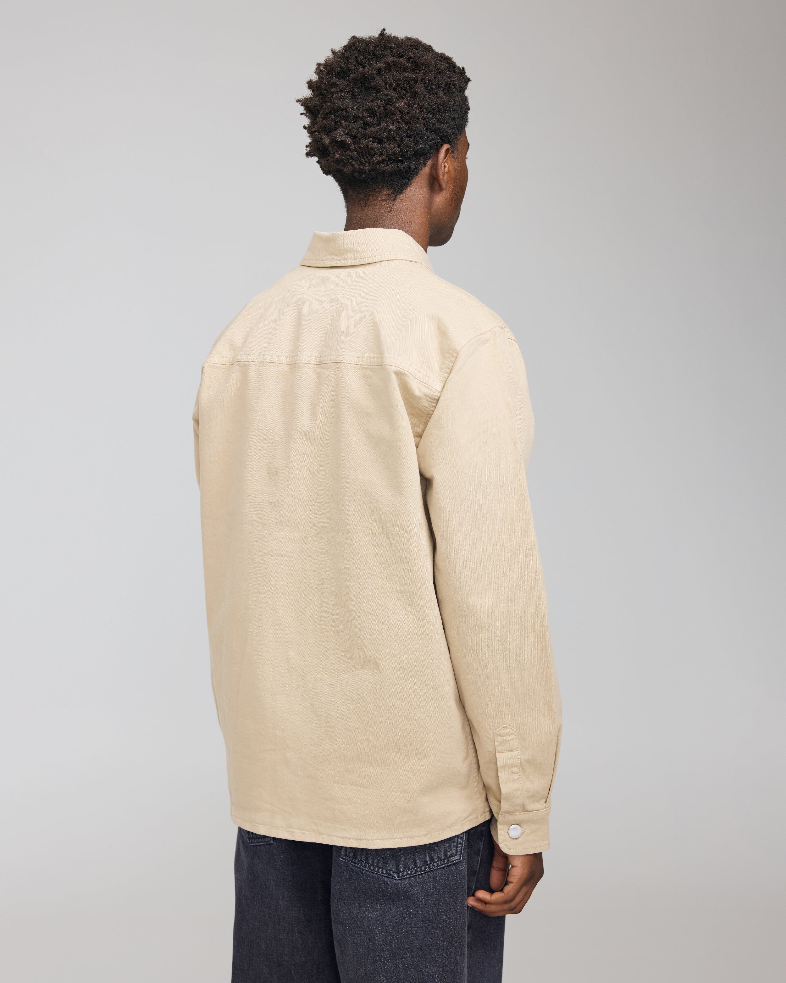 COTTON ONE POCKET SHIRT