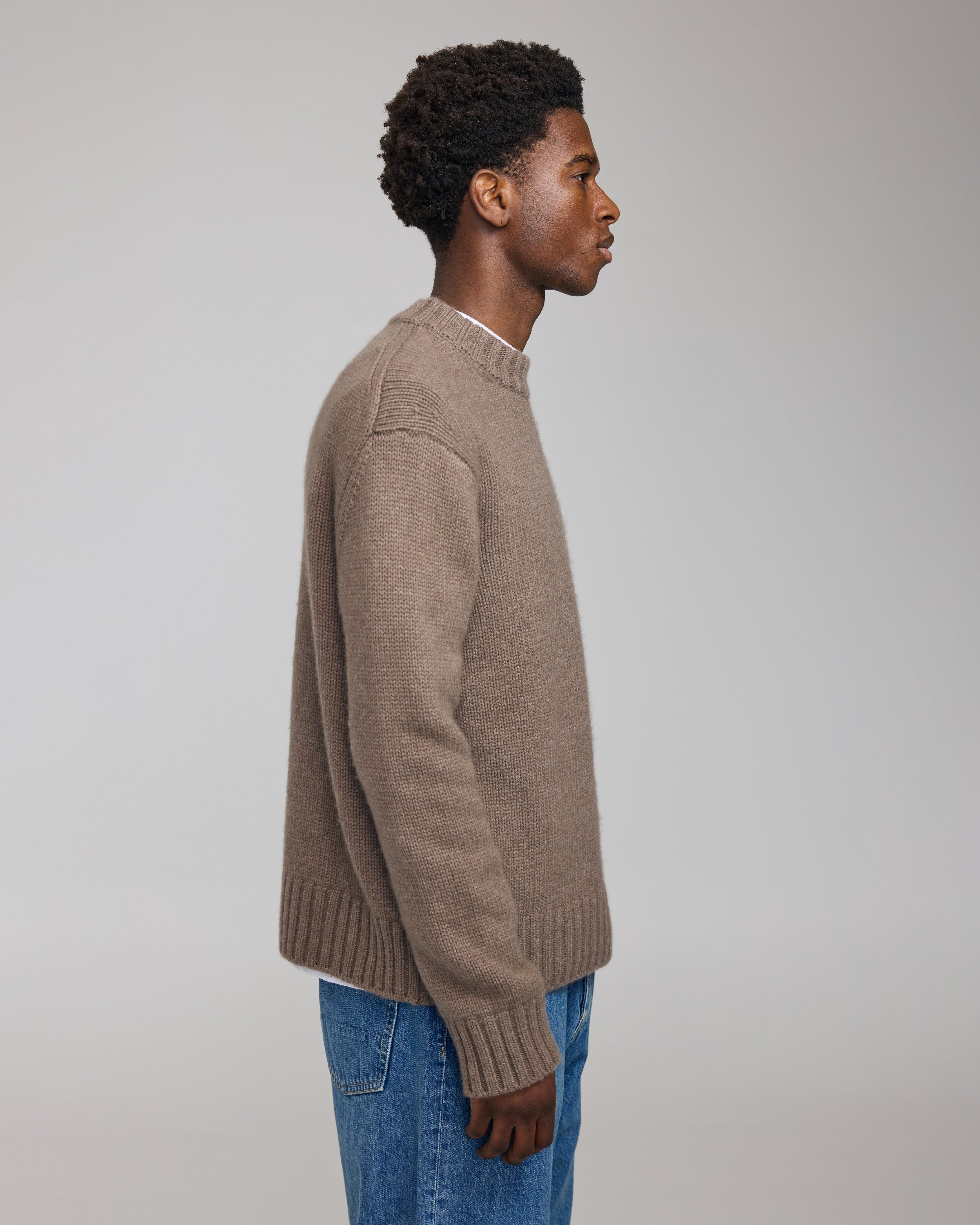 CASHMERE CREW NECK SWEATER