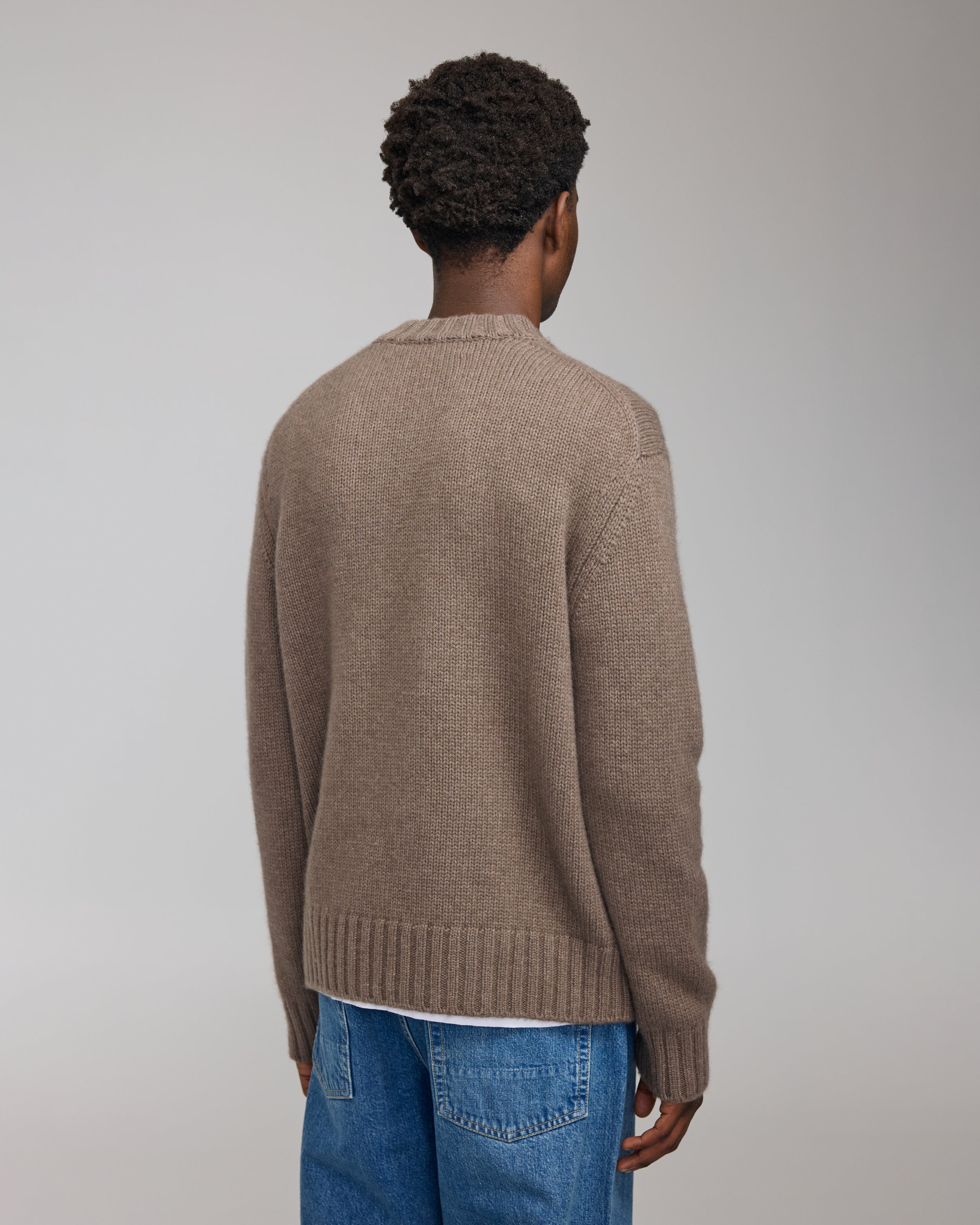 CASHMERE CREW NECK SWEATER