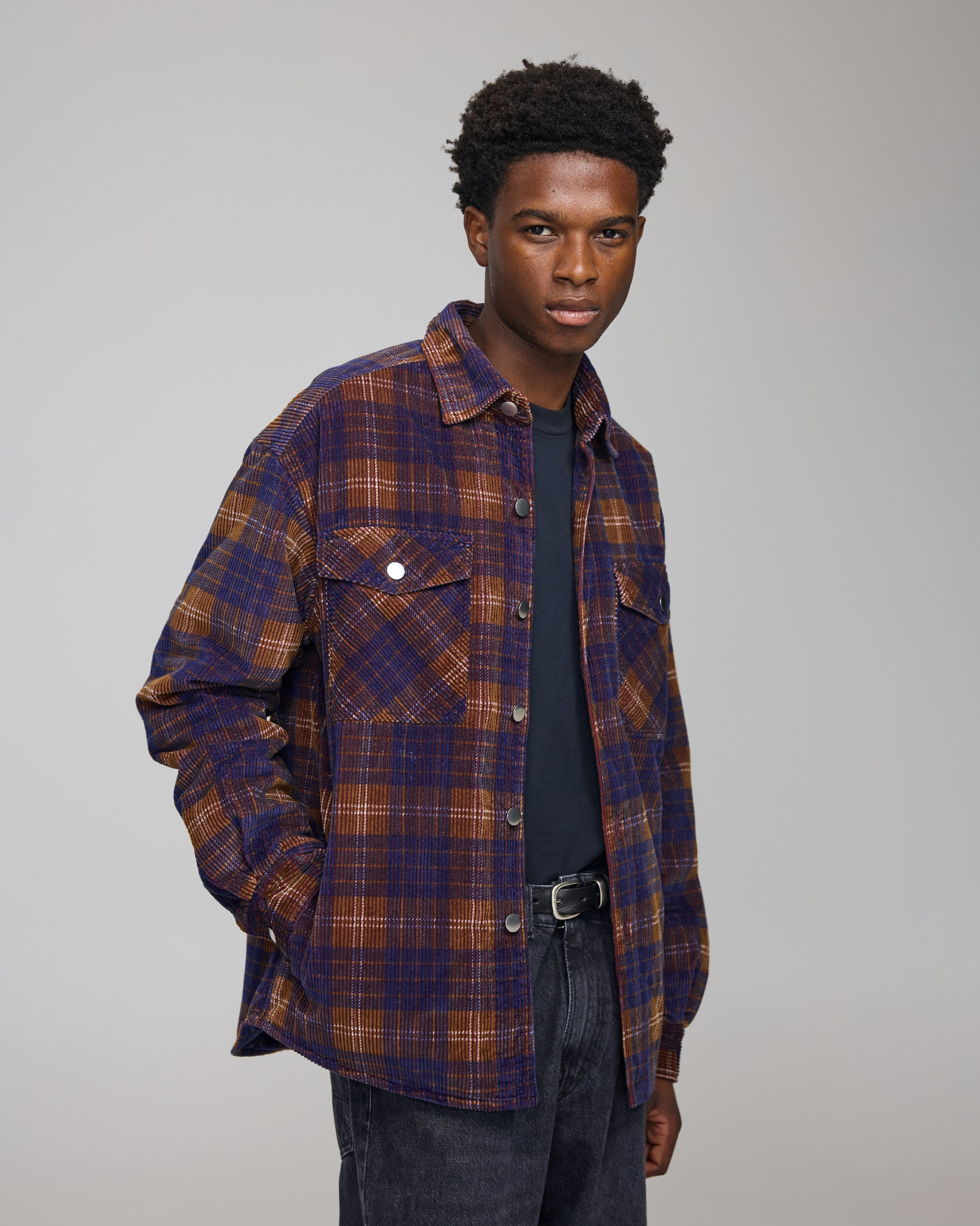 QUILTED CORDUROY JACKET