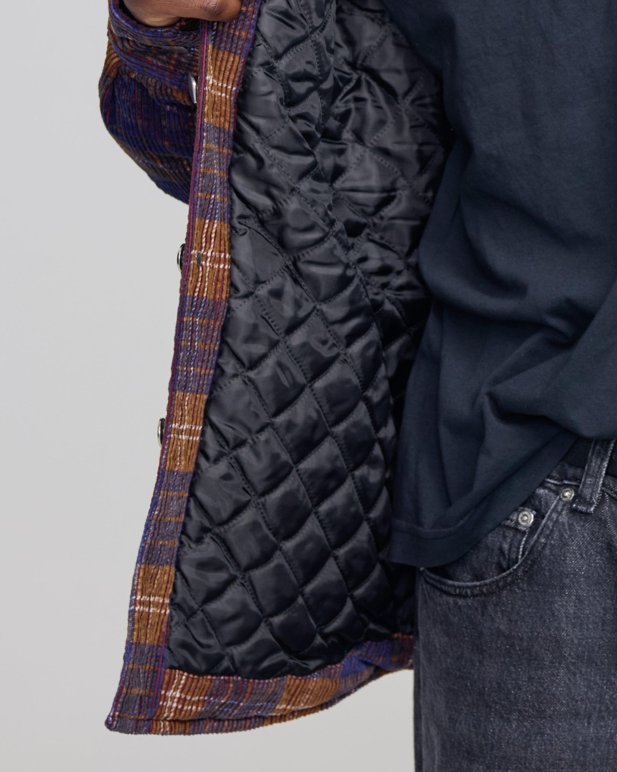 QUILTED CORDUROY JACKET