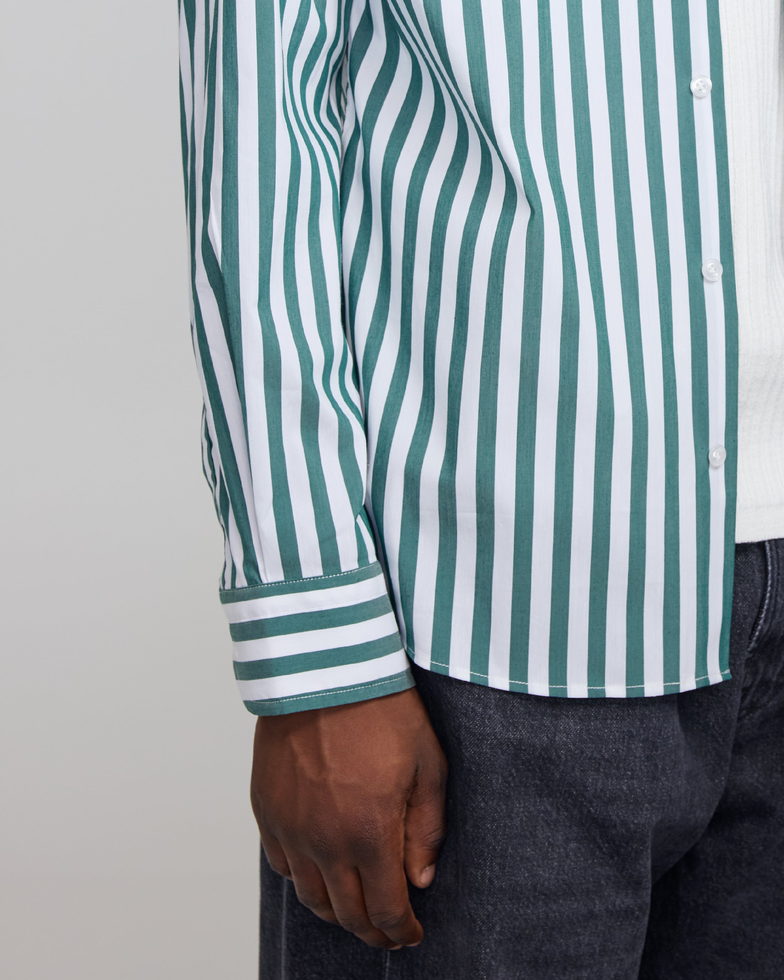 COTTON STRIPE SHIRT