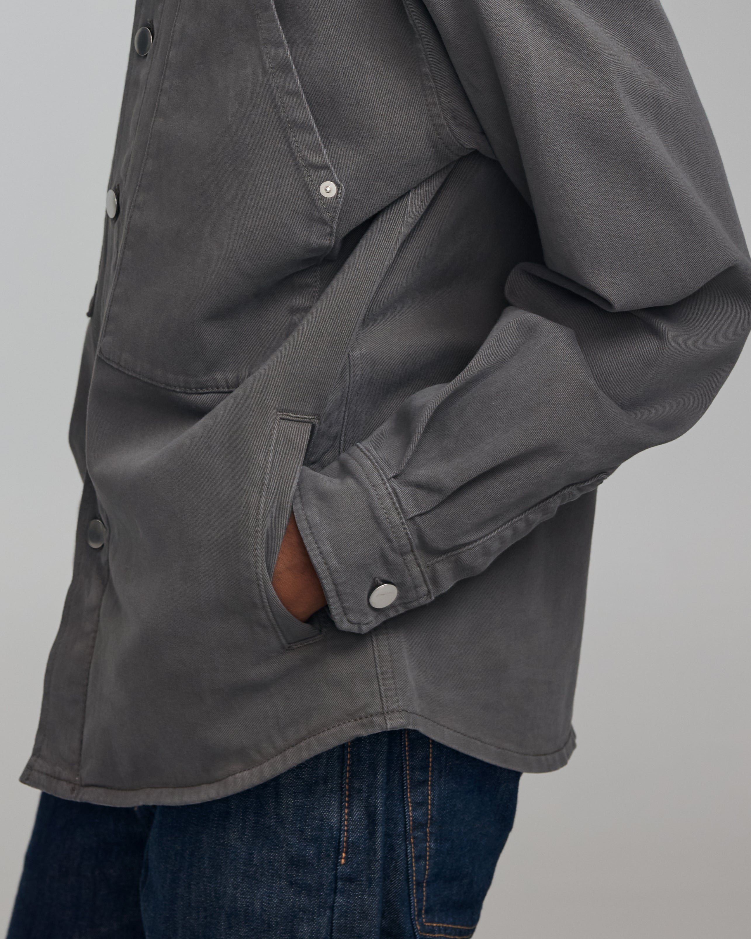 COTTON TWILL JACKET