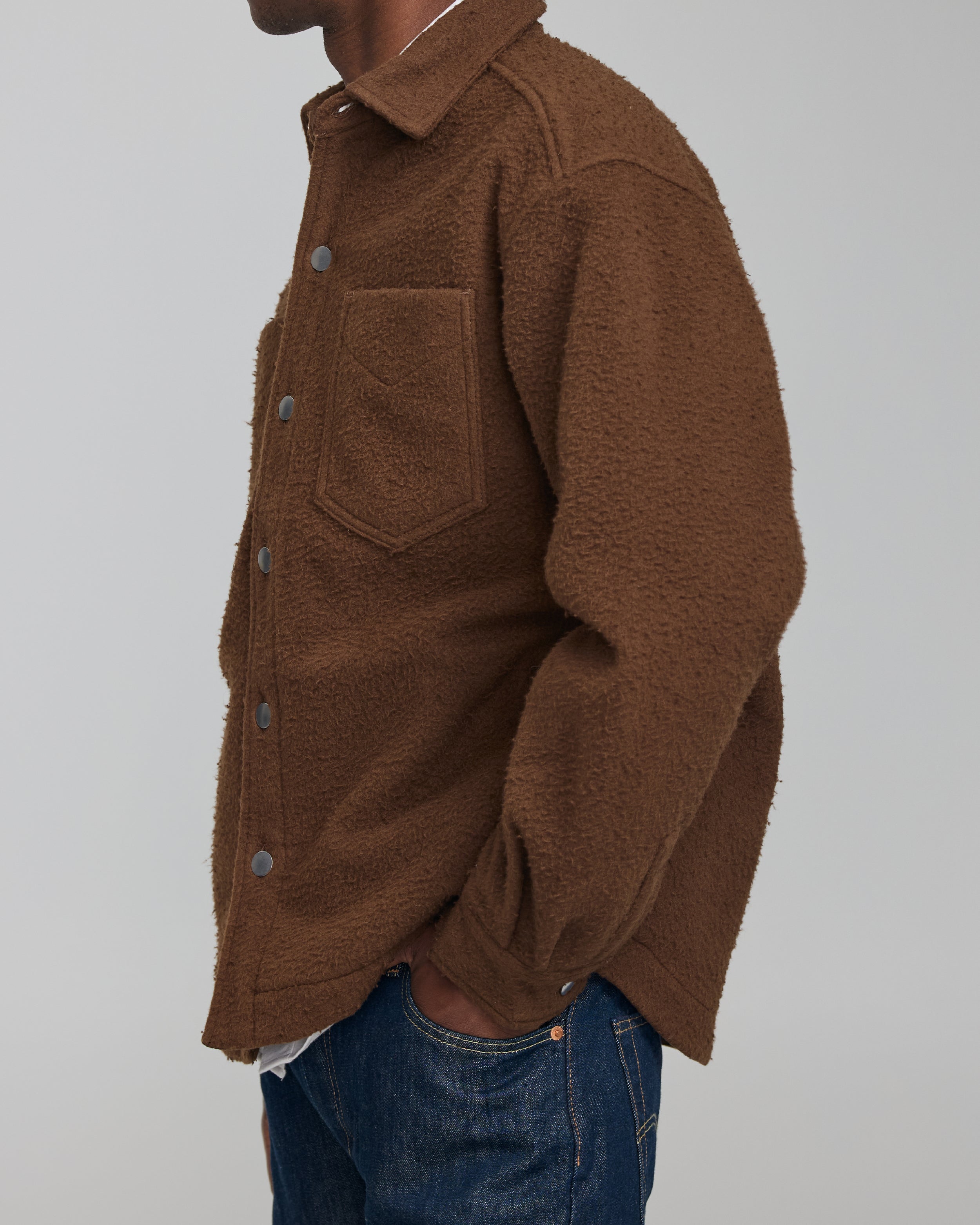 CASENTINO WOOL OUTERSHIRT