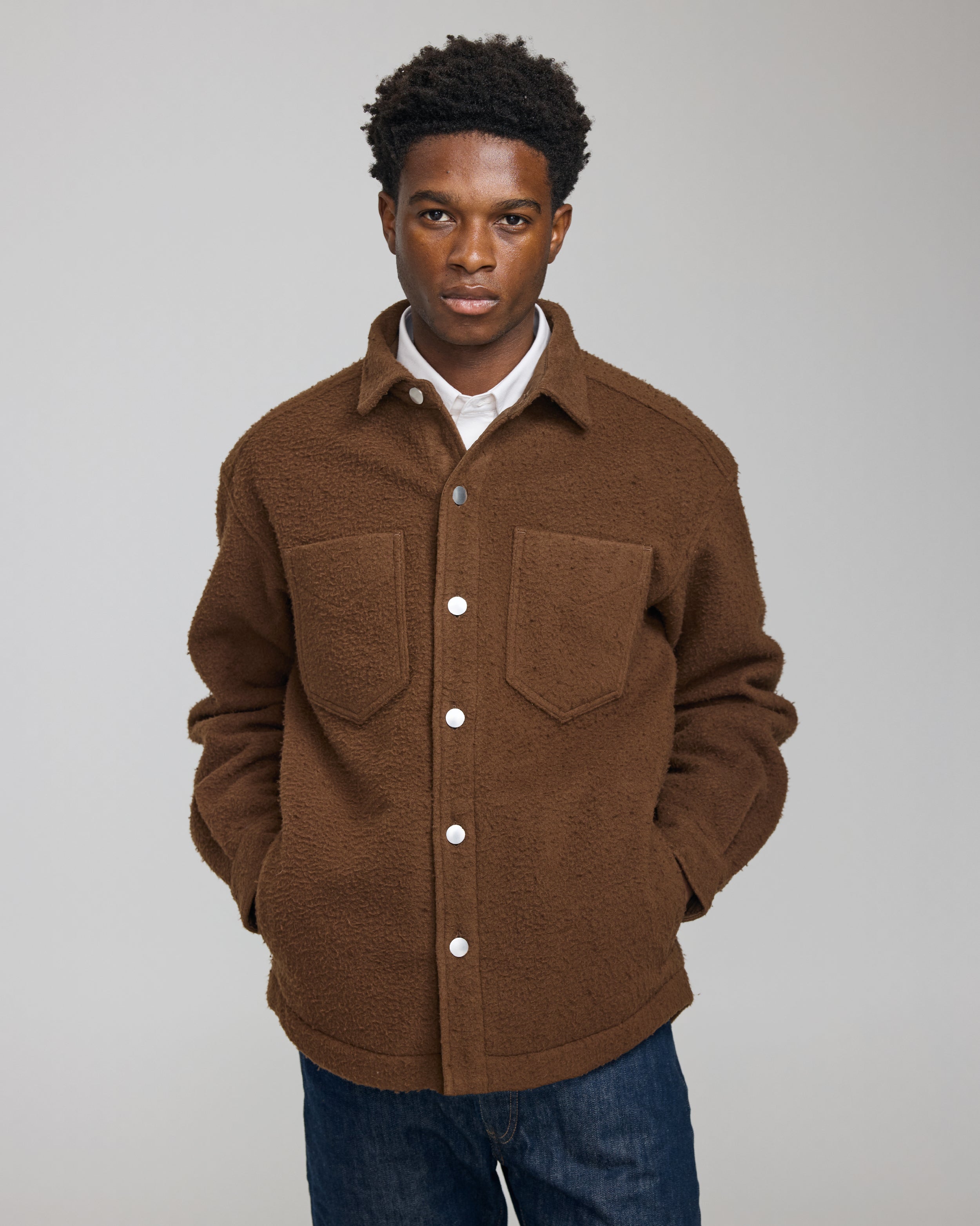 CASENTINO WOOL OUTERSHIRT