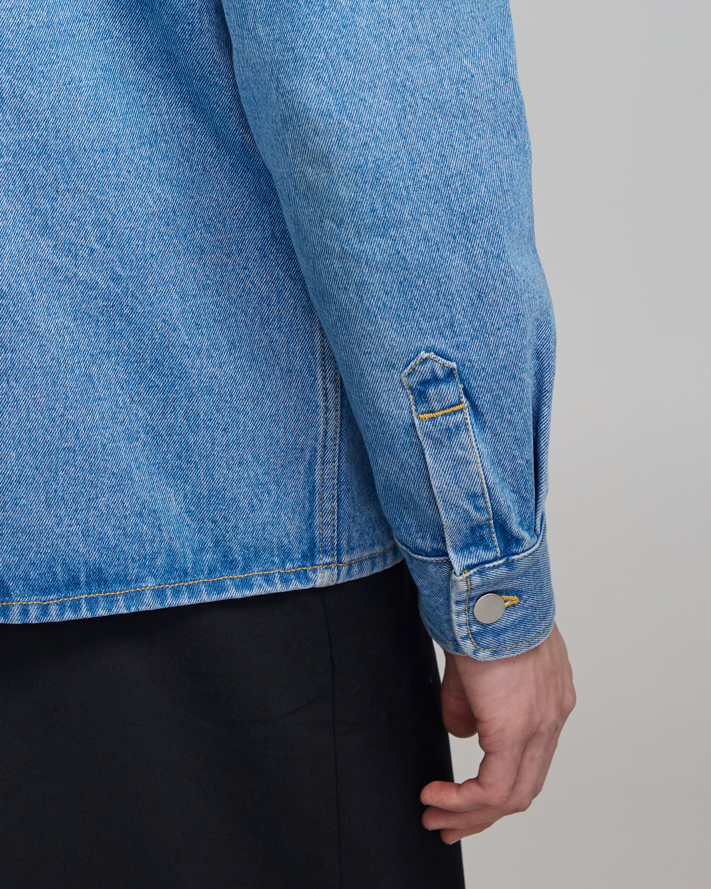 DENIM SHIRT JACKET