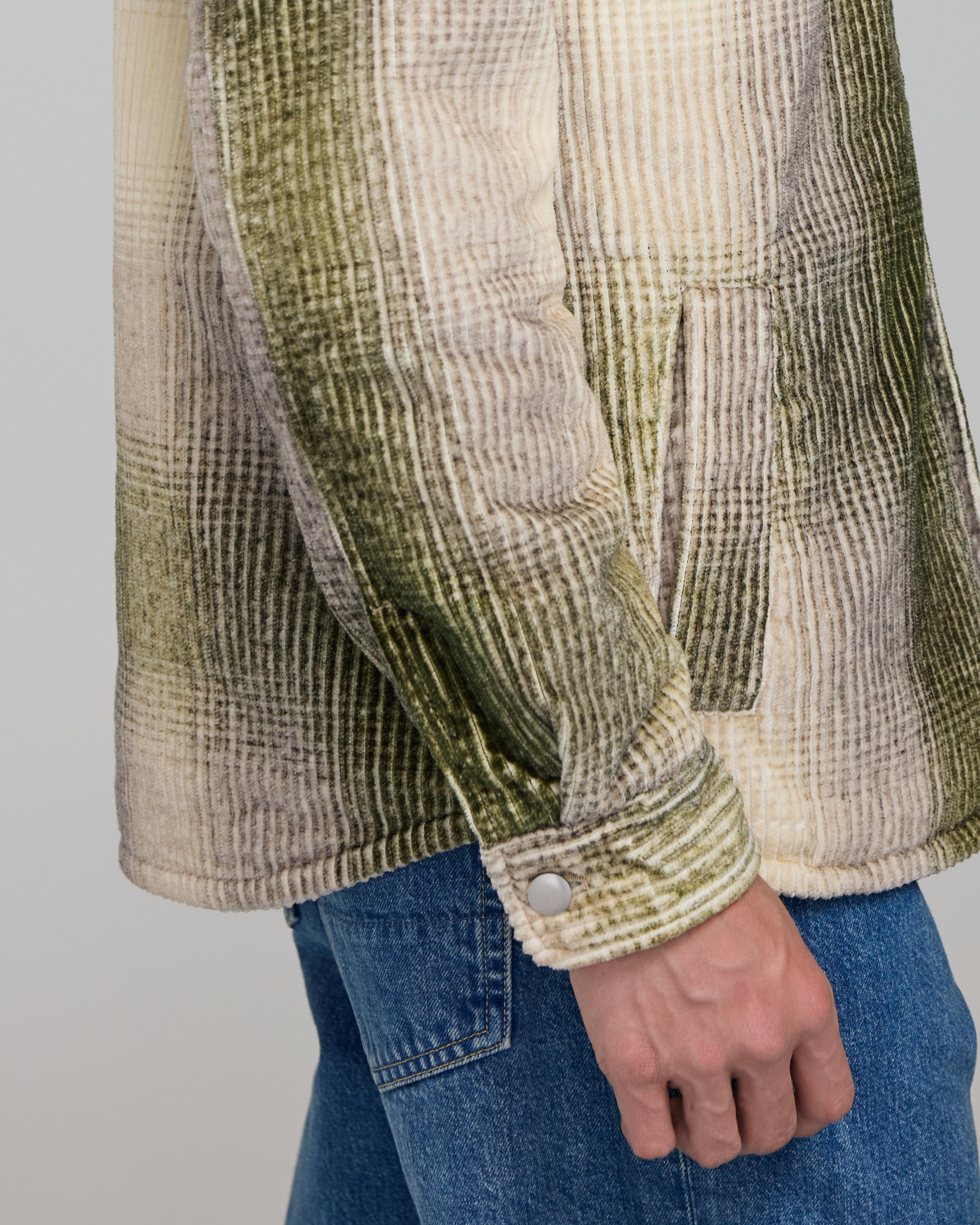 QUILTED CORDUROY JACKET