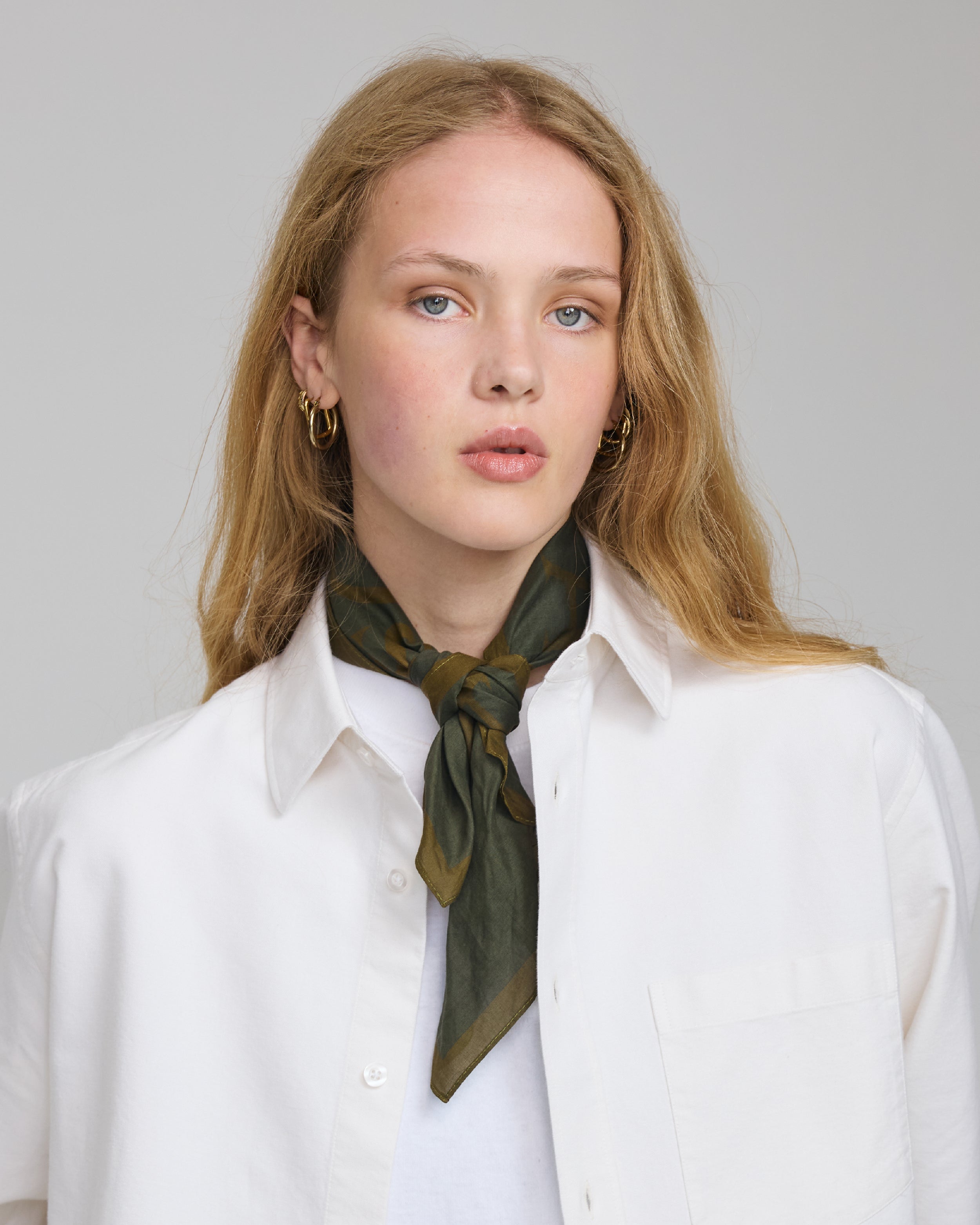 Klútur - Mosagrænn