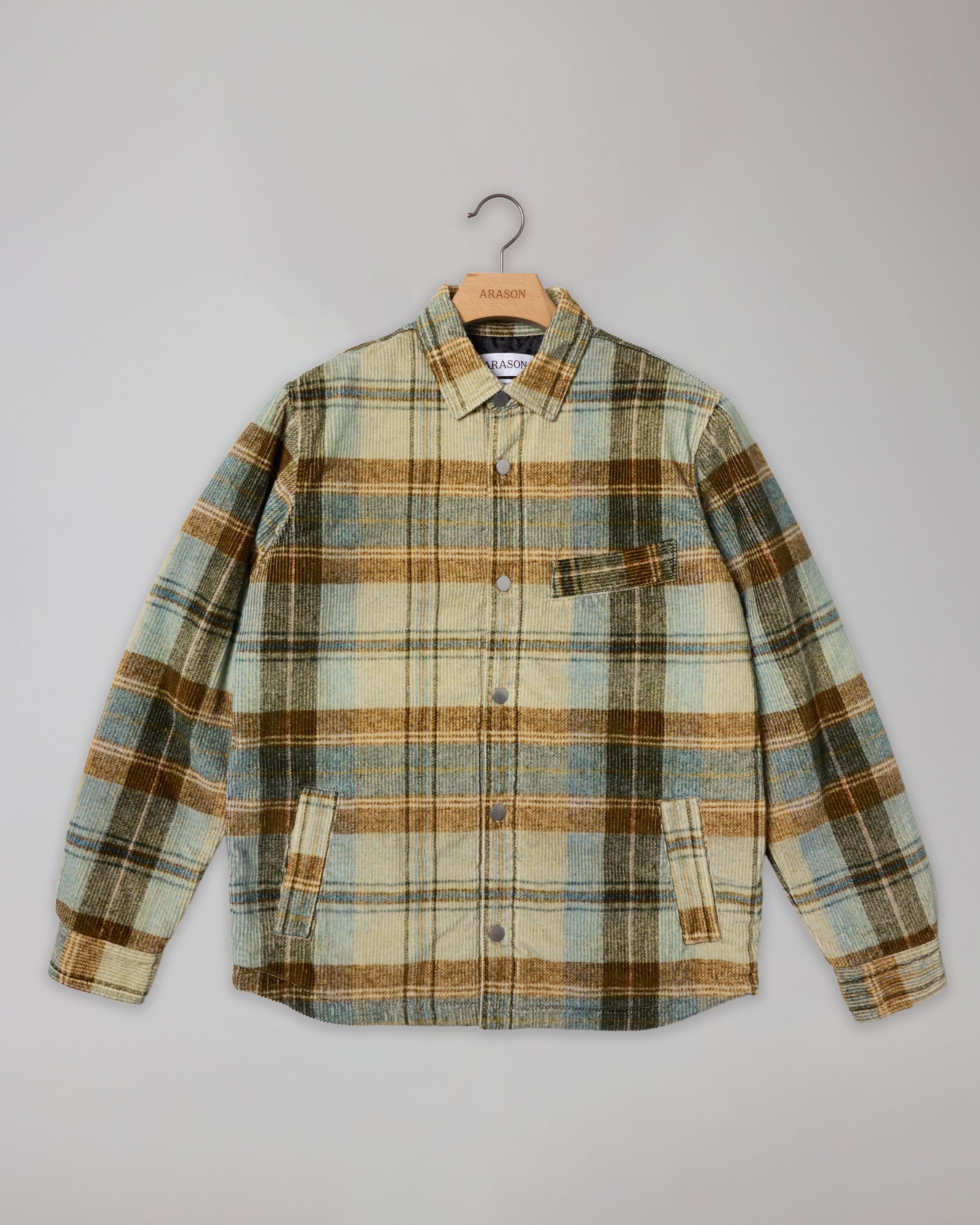 QUILTED CORDUROY JACKET