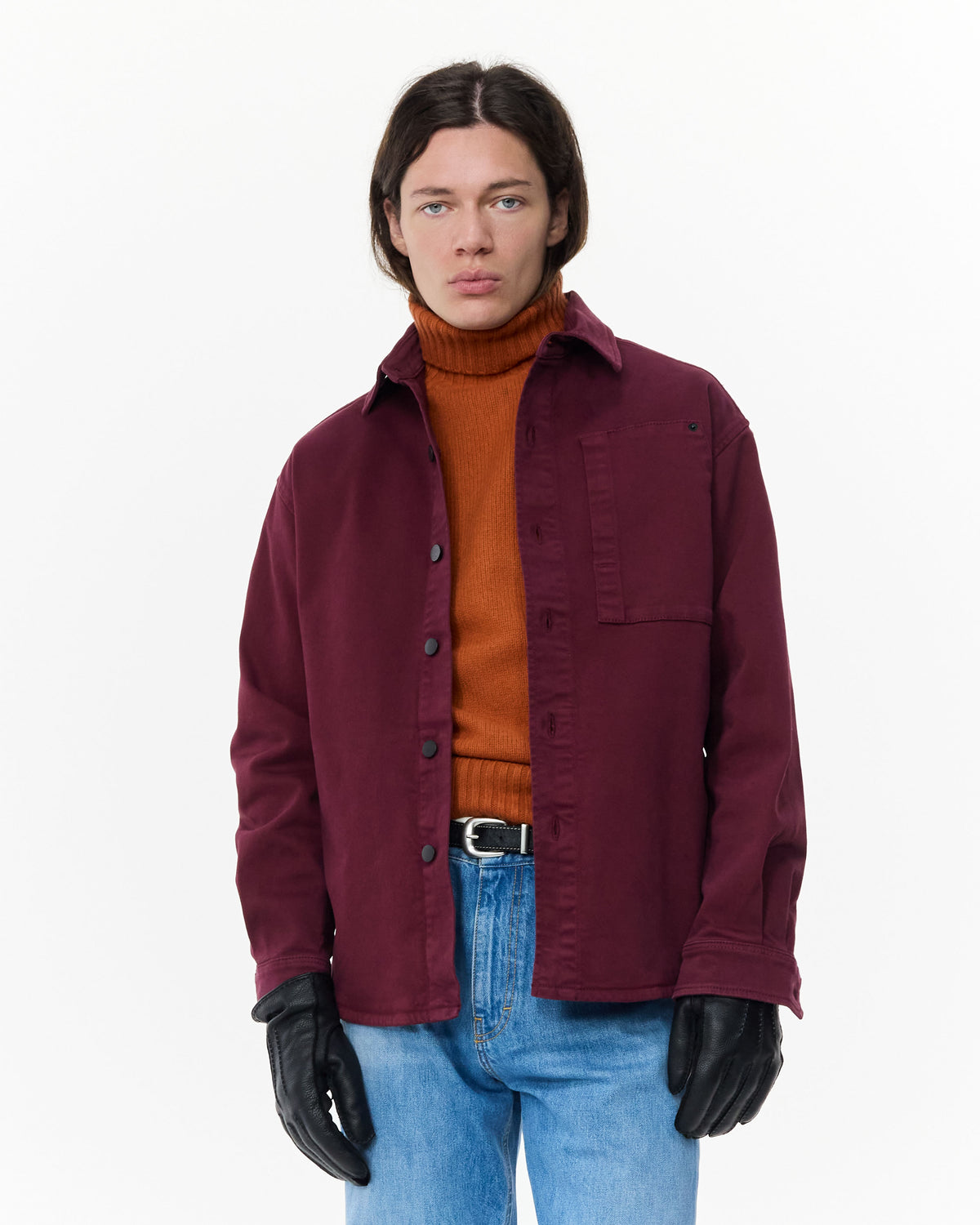 Burgundy front