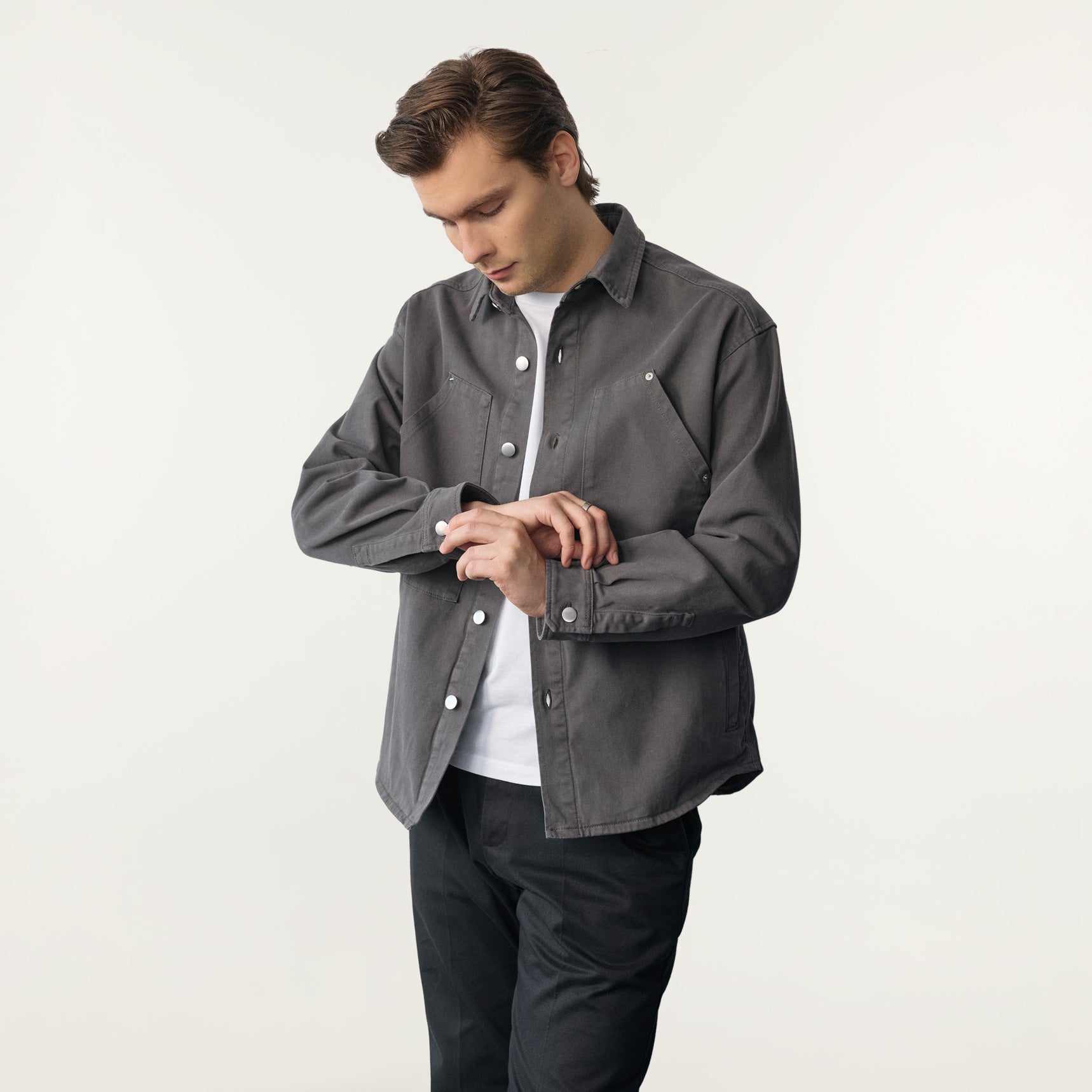 COTTON TWILL JACKET