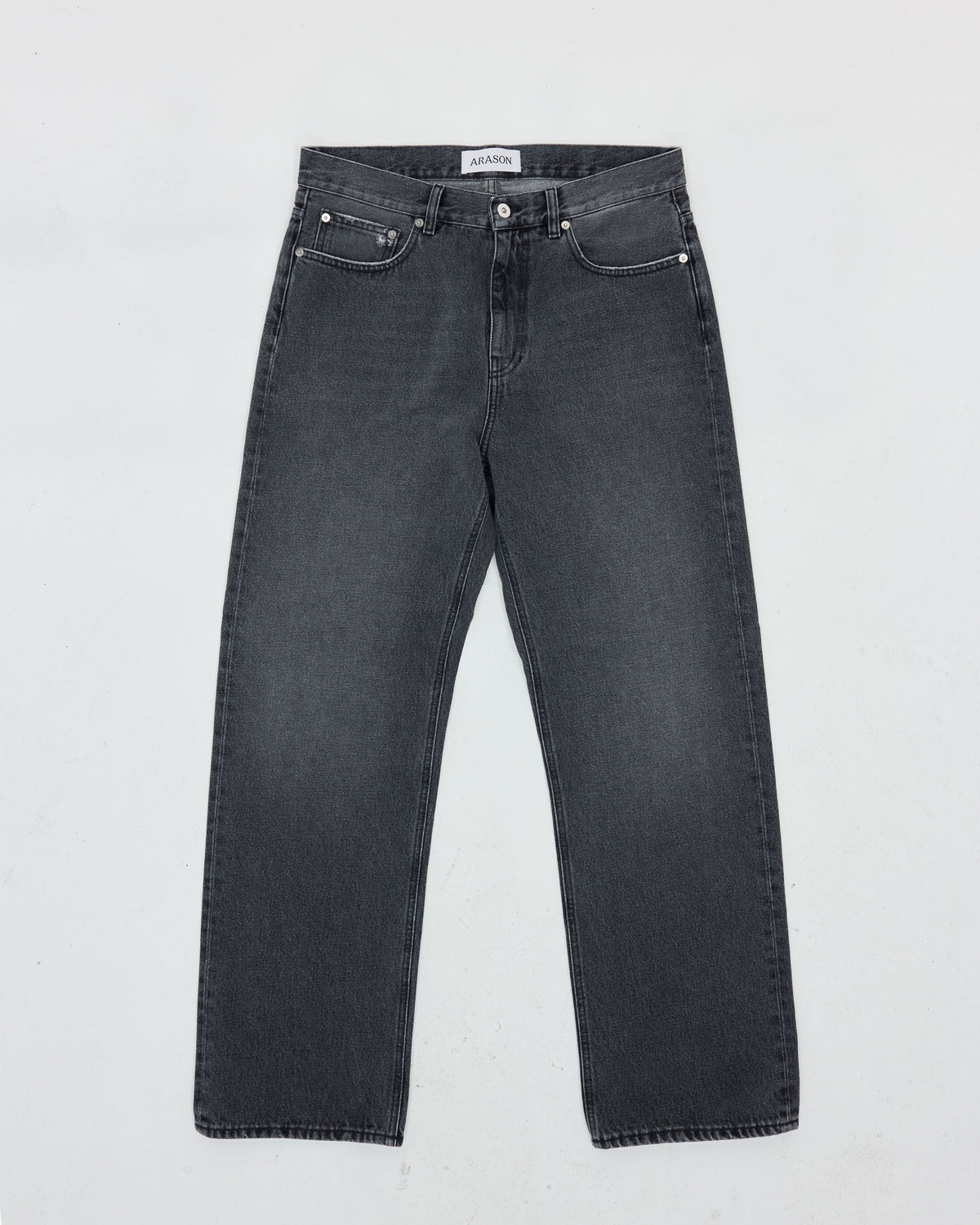 A1 Straight Cut - Washed Black