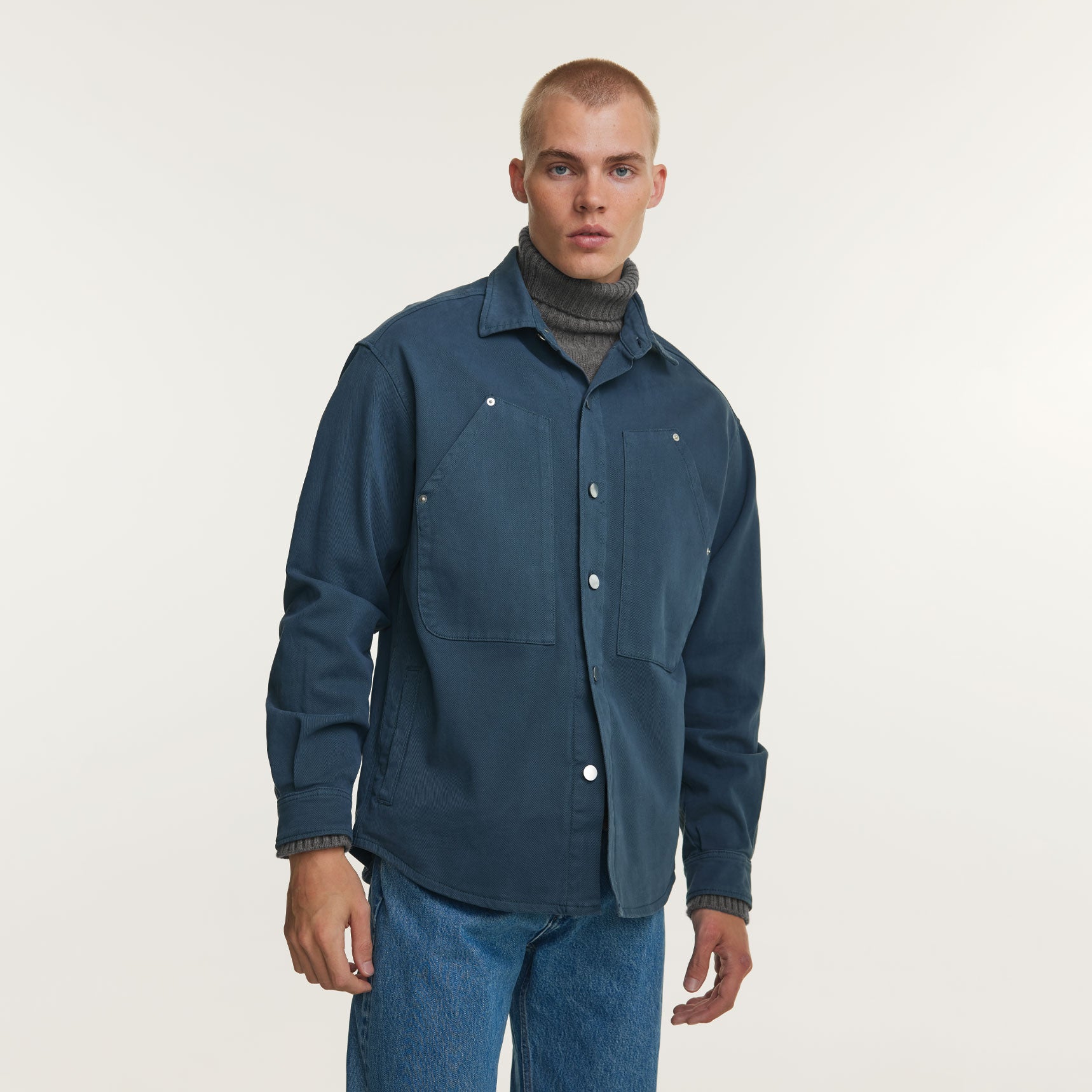 COTTON TWILL JACKET