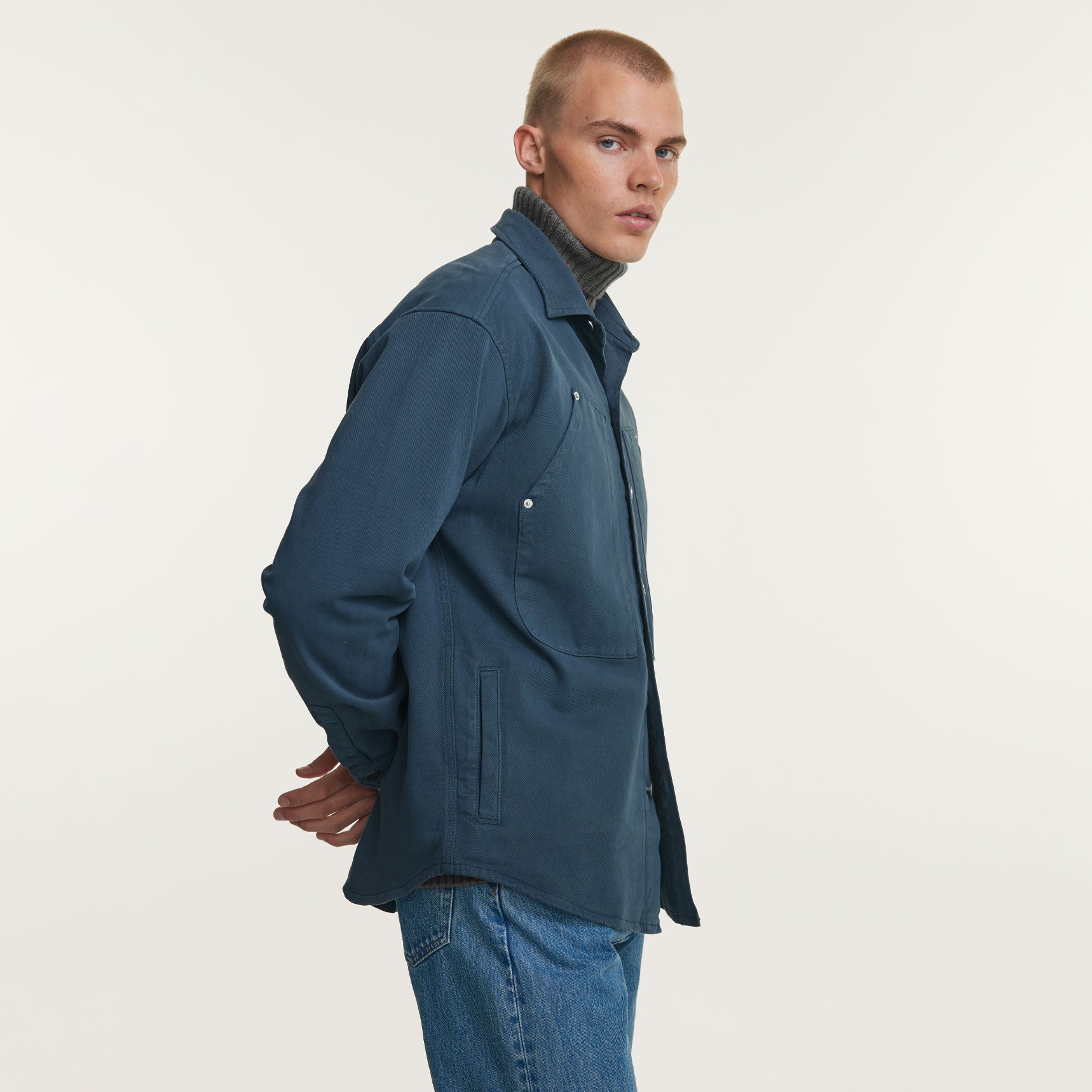 COTTON TWILL JACKET