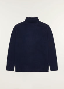 Navy Turtleneck