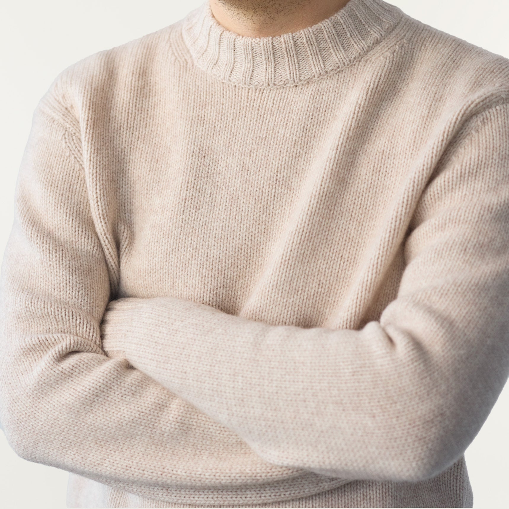 Barnes Sweater in Wool and Cashmere