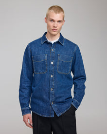 DENIM SHIRT JACKET