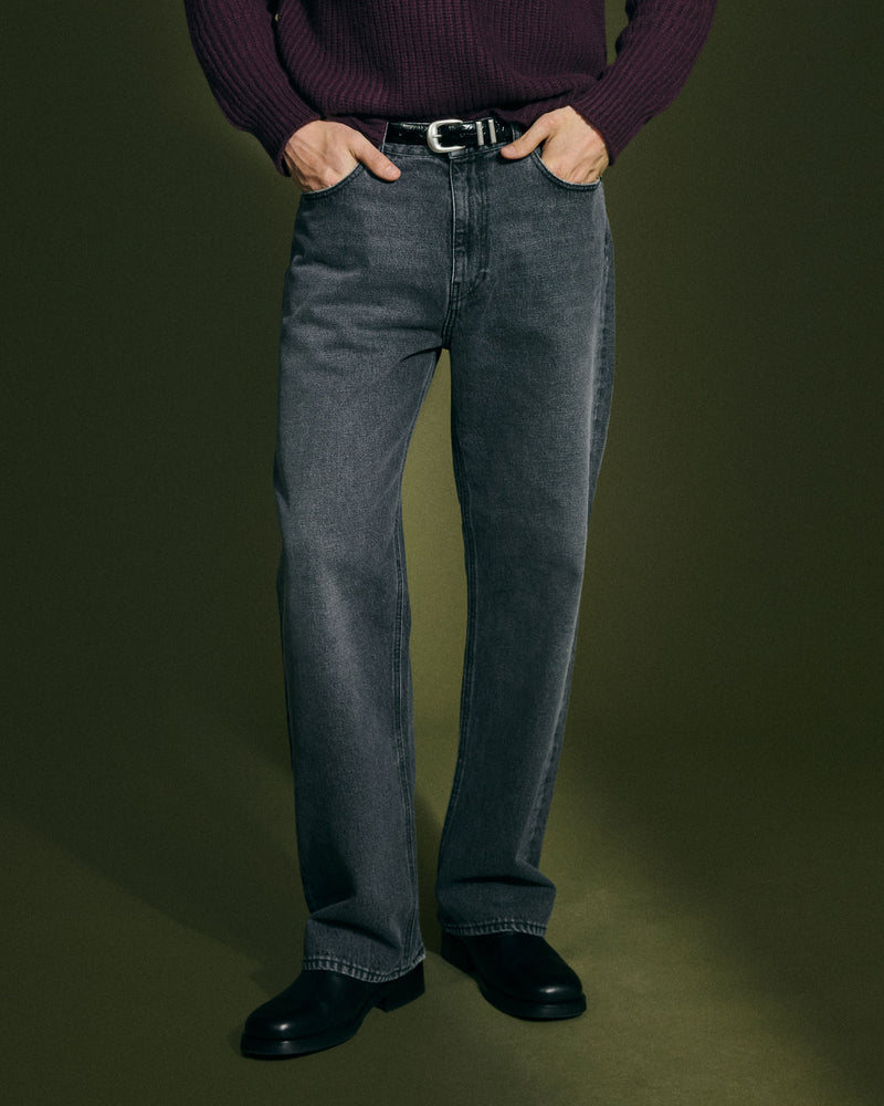A1 Straight Cut - Washed Black