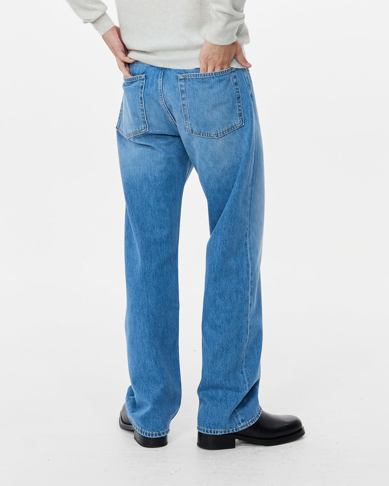 A1 Straight Cut - Medium Wash