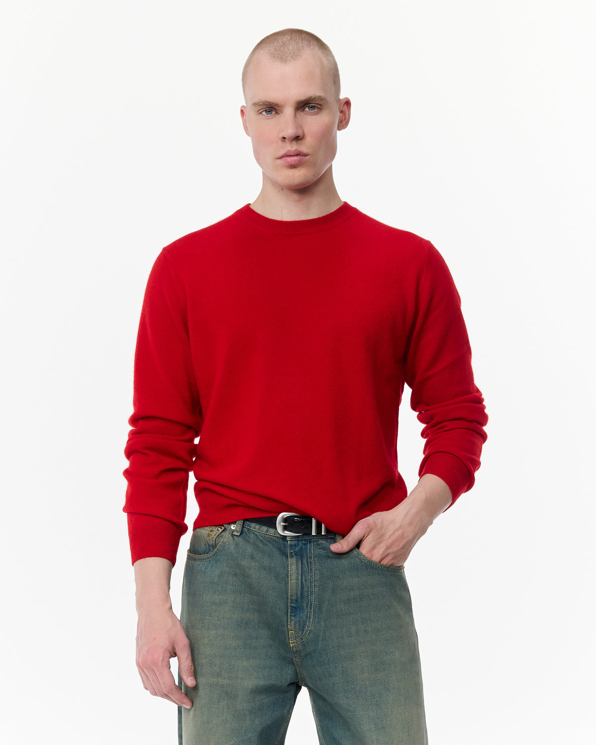 Cashmere Sweater Red