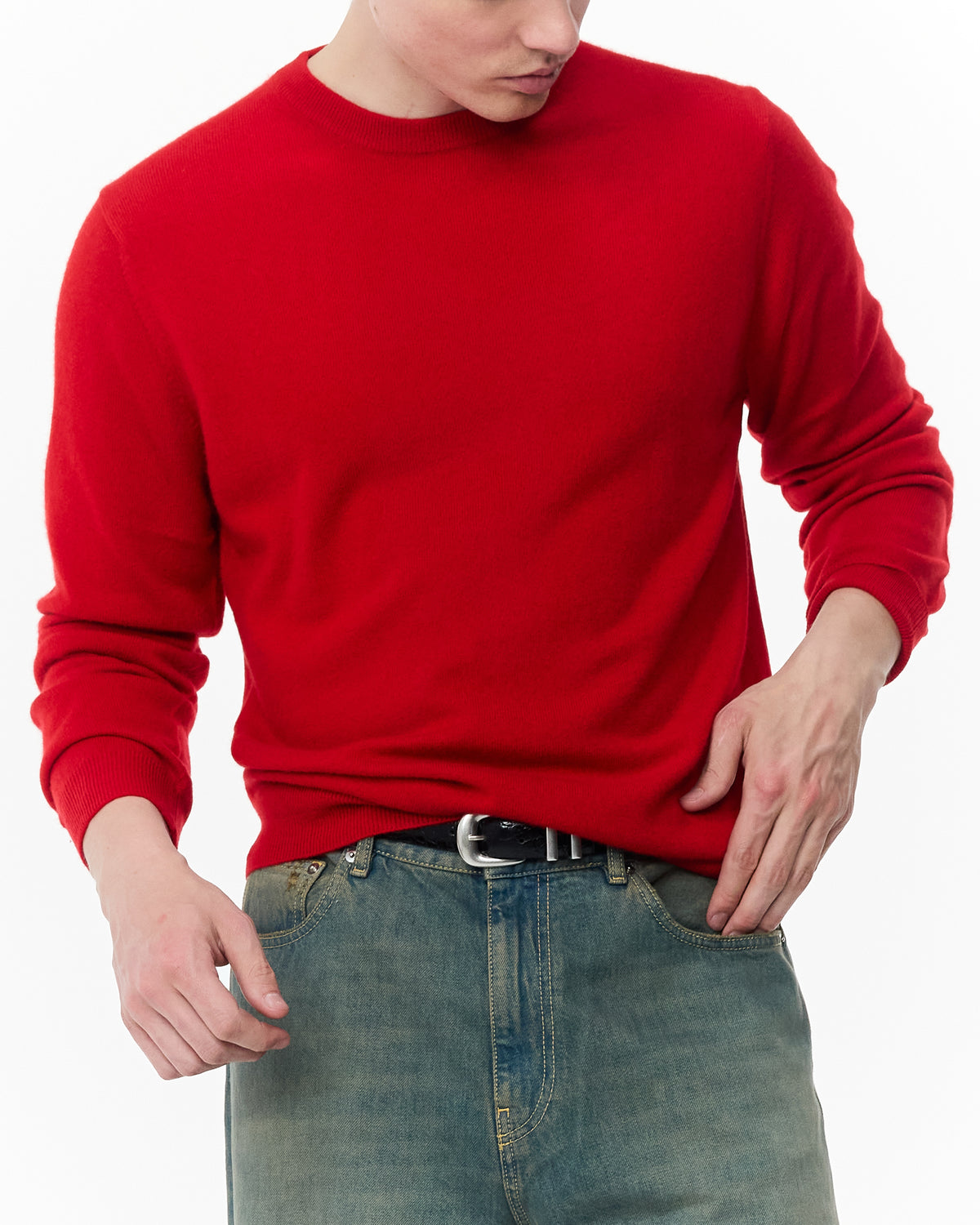 Cashmere Sweater Red