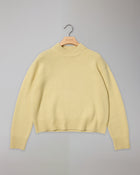 YAK WOOL CROPPED SWEATER