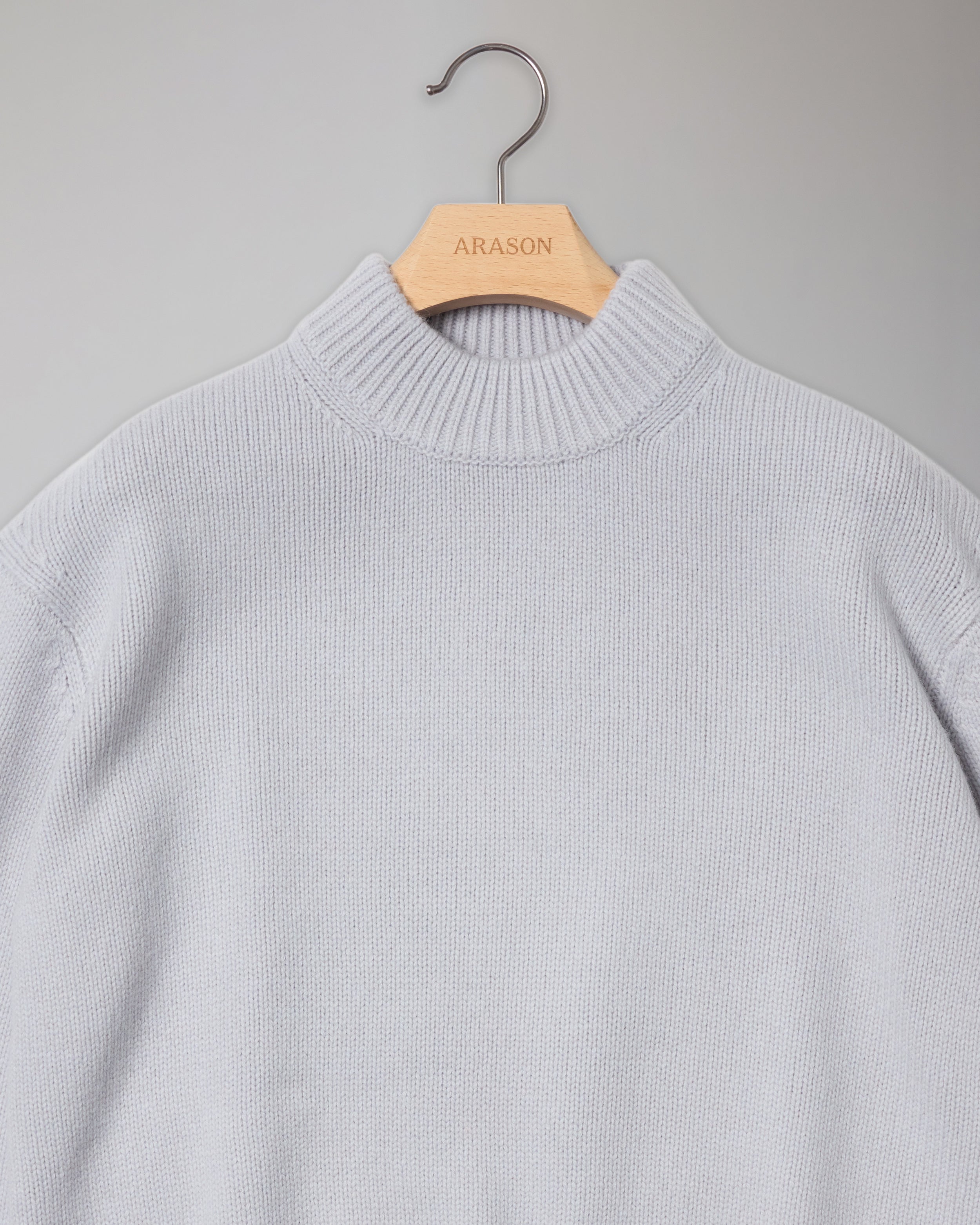 YAK WOOL CROPPED SWEATER