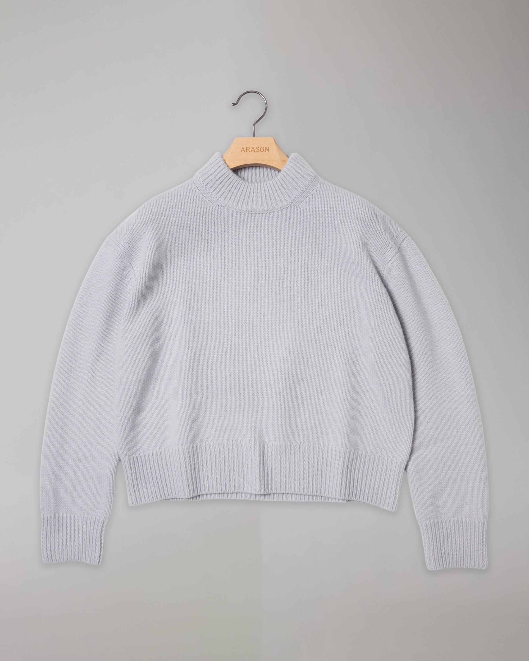 YAK WOOL CROPPED SWEATER