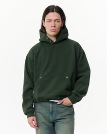 Cotton Snap Hoodie