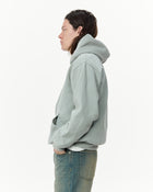 Cotton Snap Hoodie