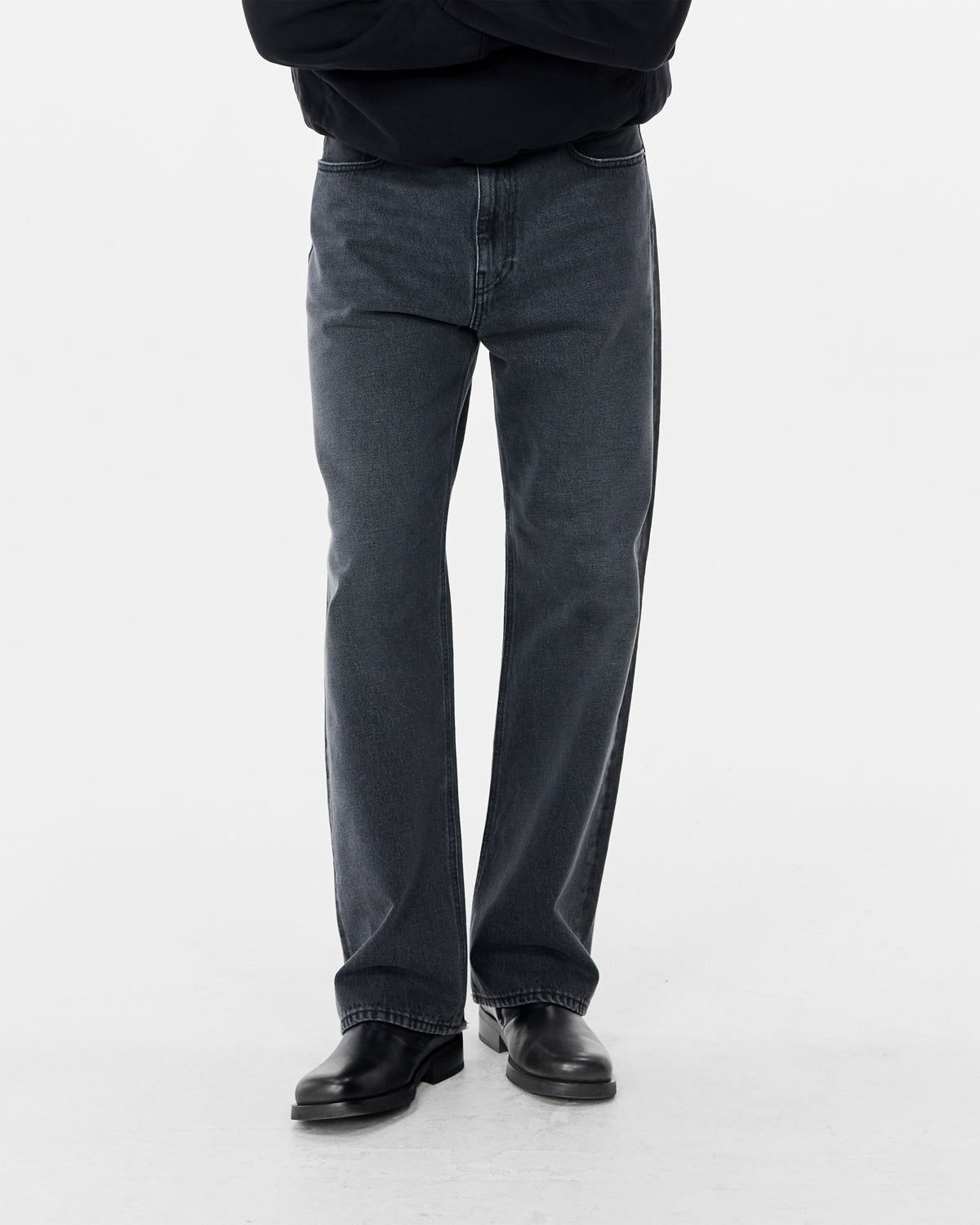 A1 Straight Cut - Washed Black