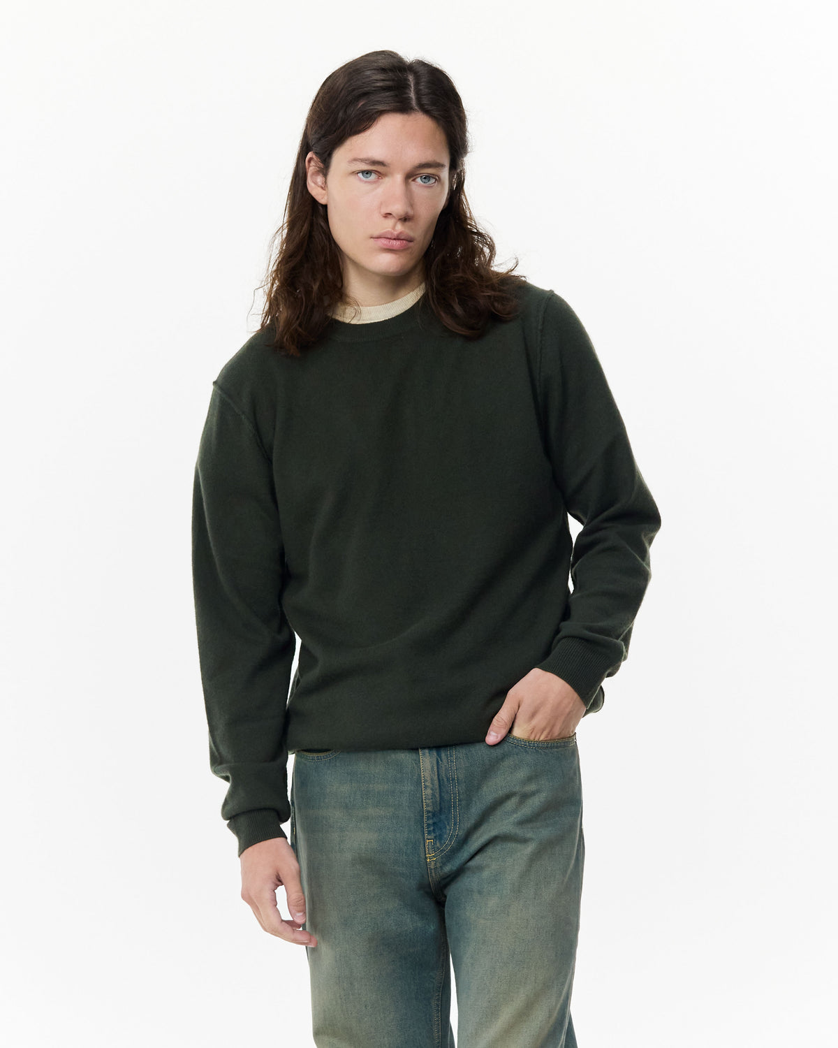 Reversed Cashmere Sweater