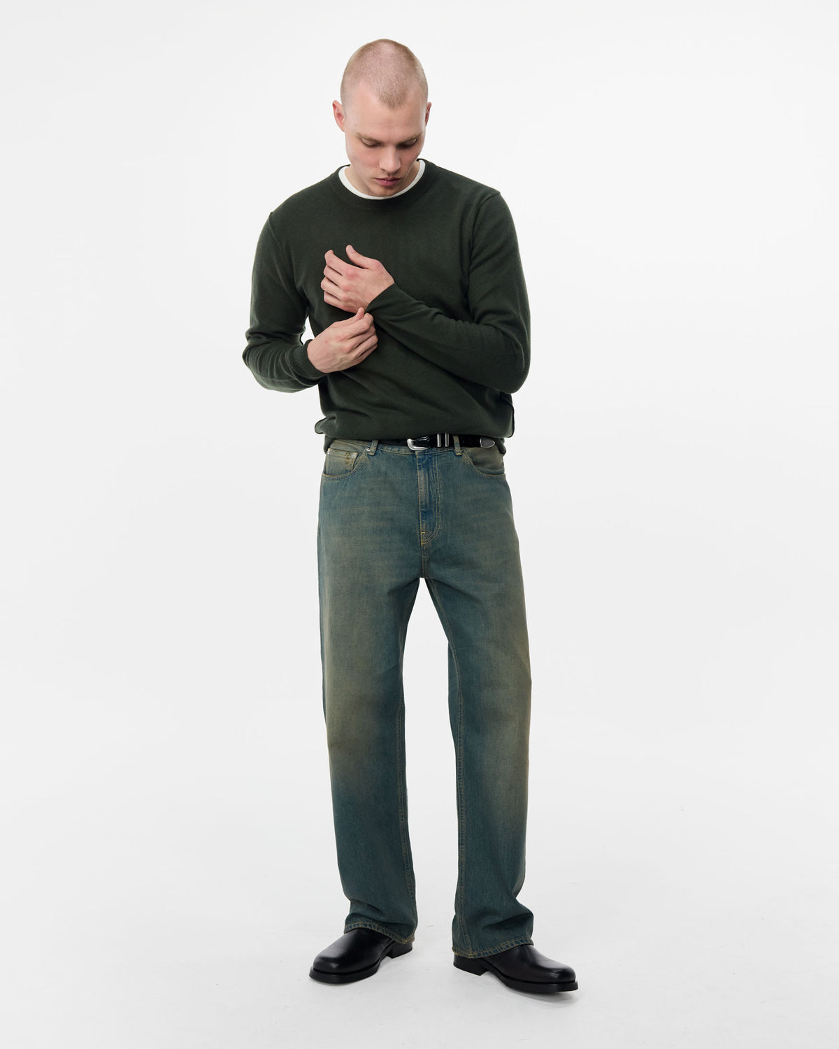 Reversed Cashmere Sweater