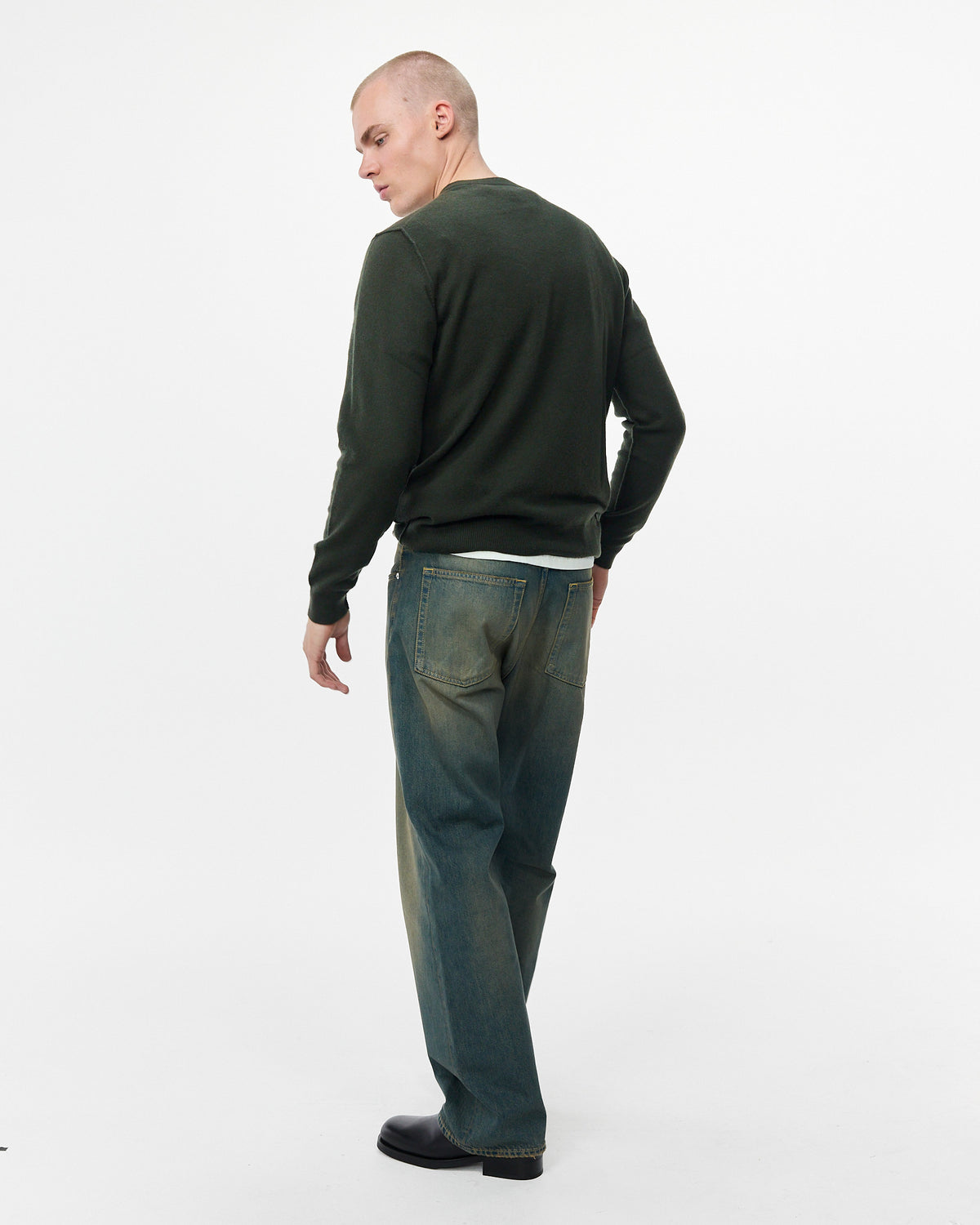 Reversed Cashmere Sweater