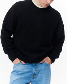 Relaxed Merino Sweater Black
