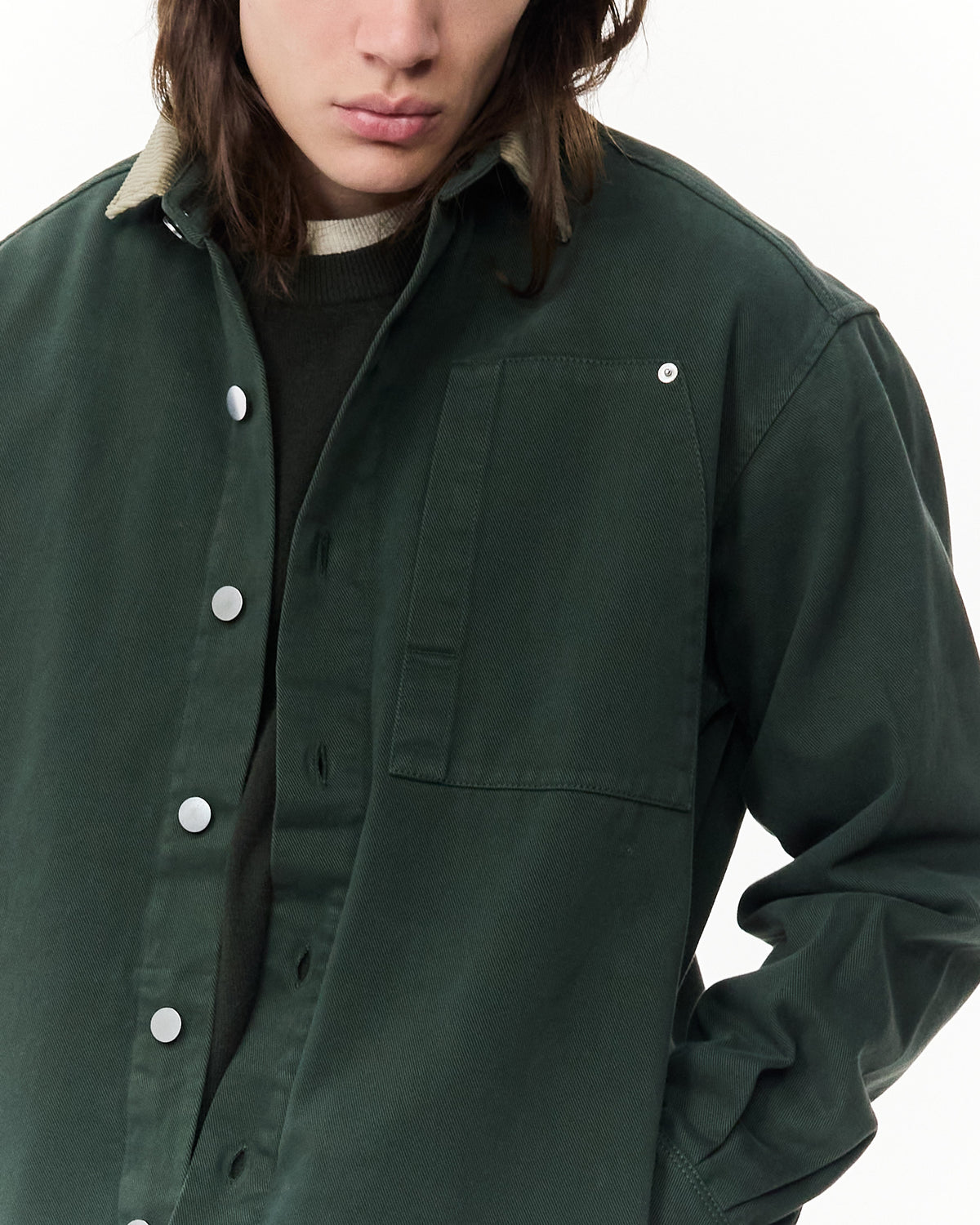 Passport Overshirt Rosin Green