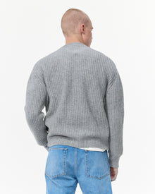 Rib Knit Merino Sweater
