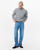 Rib Knit Merino Sweater