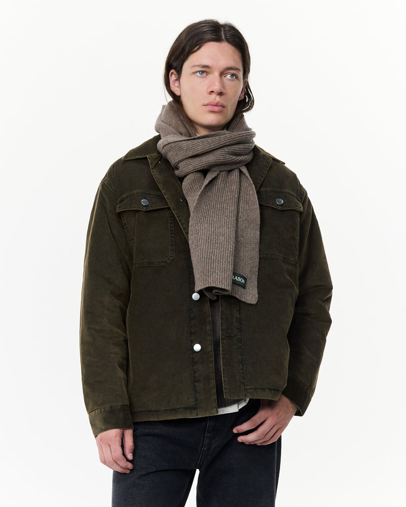 Merino Rib Scarf