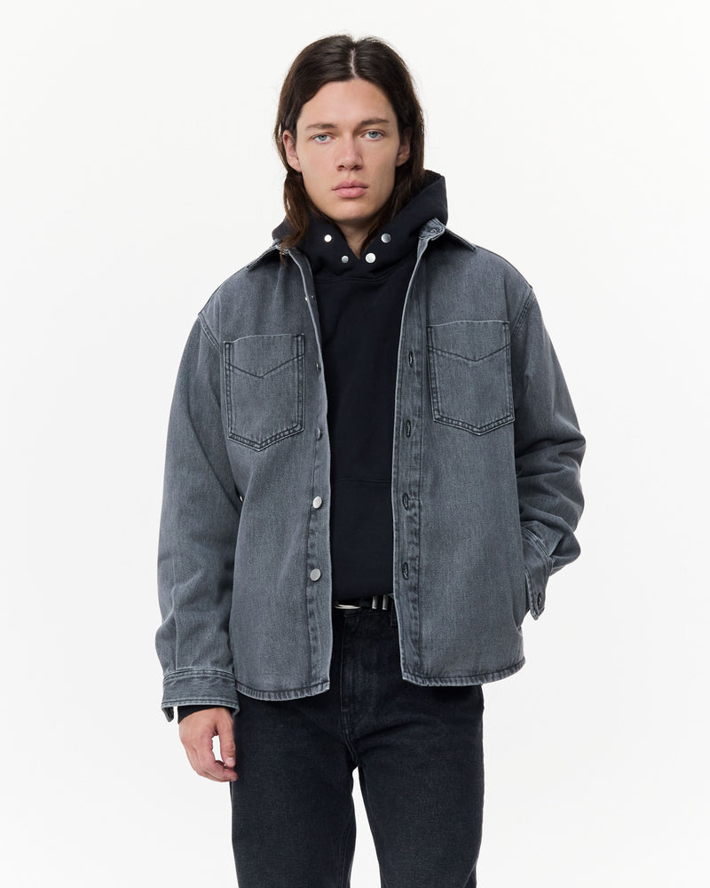 Washed Denim Overshirt