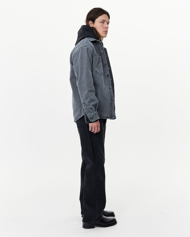 Washed Denim Overshirt