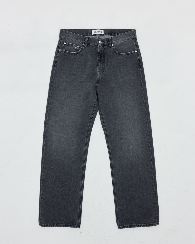 A1 Straight Cut - Washed Black