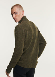 Mock Neck Græn