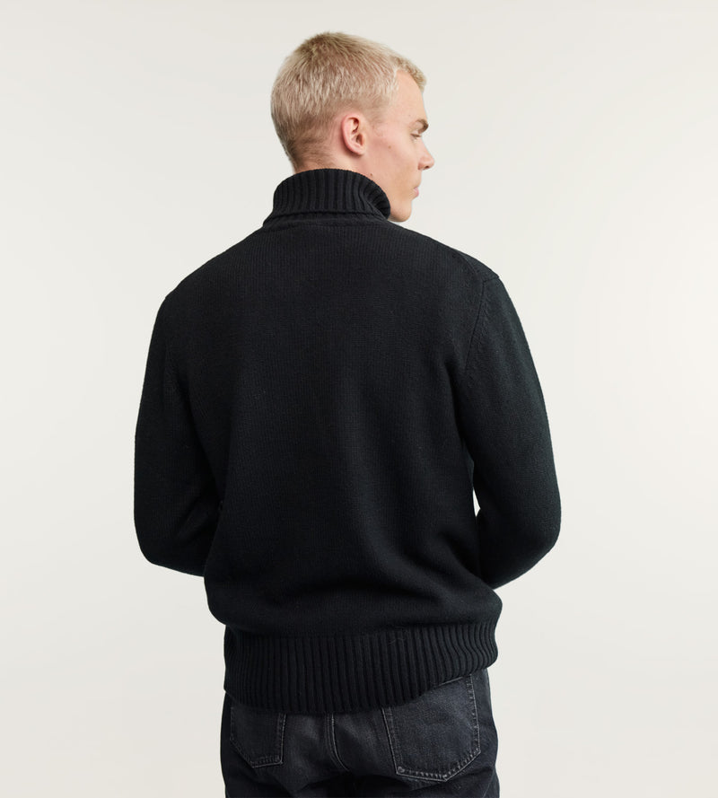 Black Turtleneck