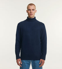 Navy Turtleneck