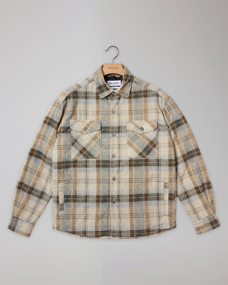 QUILTED CORDUROY JACKET