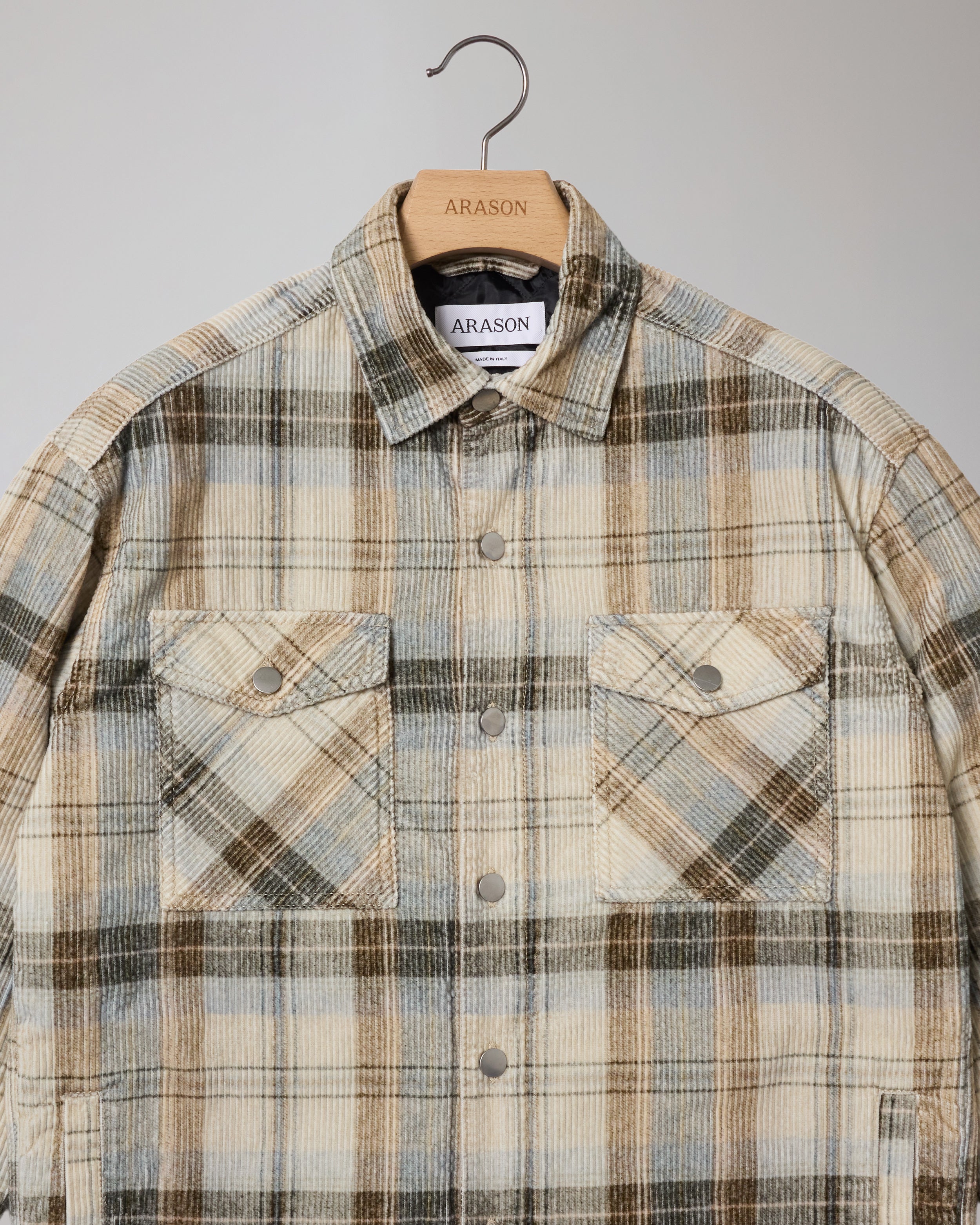 QUILTED CORDUROY JACKET