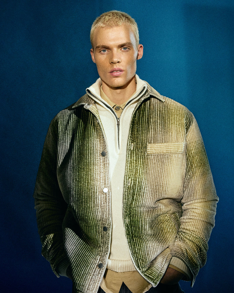 Quilted Corduroy Jacket