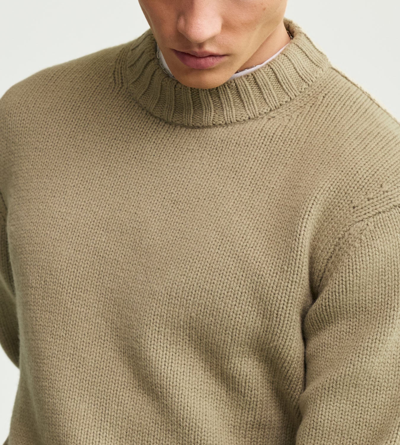Wool Crewneck Mint